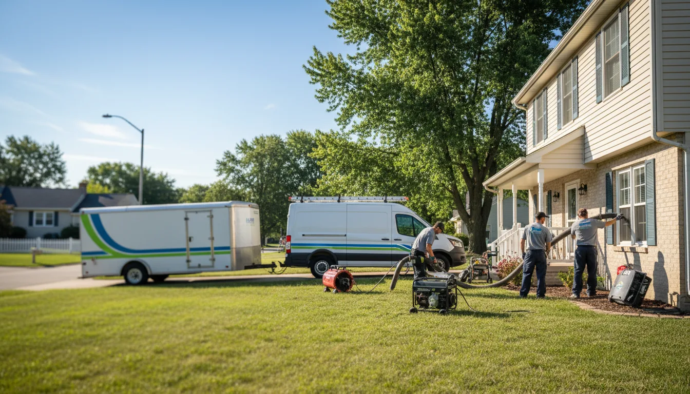 Flooded Basement Restoration And Cleanup With Repair in Engadine, MI near me